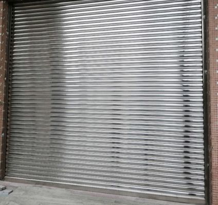 304 Stainless Steel Roller Shutter Doors Industrial Reinforced Customized Color